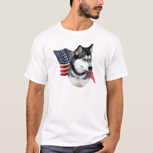 Husky-Flagge T-Shirt