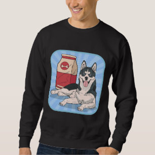 Husky Food Style Sweatshirt
