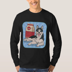 Husky Food Style T-Shirt