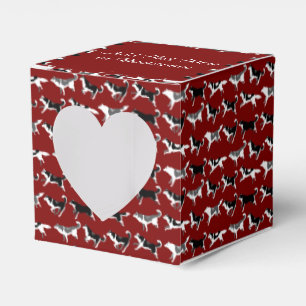 Husky-Geschenkboxen personalisieren Husky Sled Dog Geschenkschachtel
