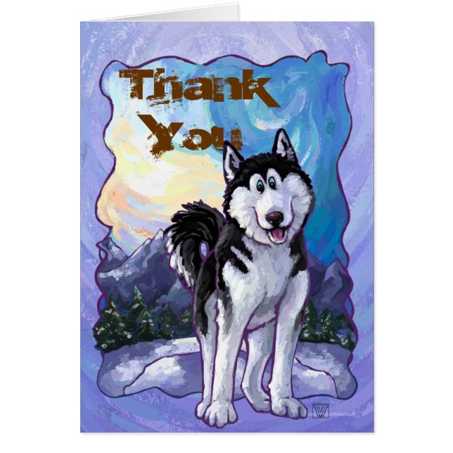 Husky-Geschenke und Zubehör (Vorne)