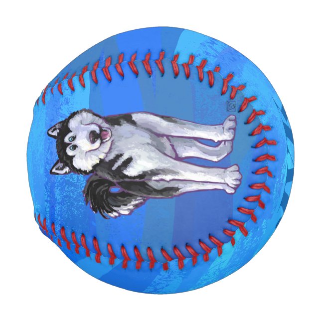 Husky-Geschenke und Zubehör Baseball (Vorne Rechts)