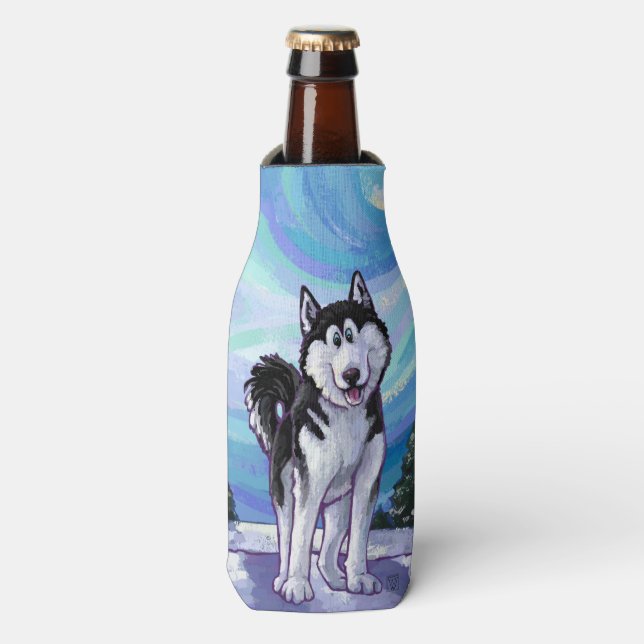 Husky-Geschenke und Zubehör Flaschenkühler (Flaschenvorderseite)