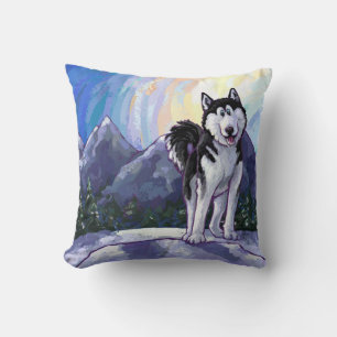 Husky-Geschenke und Zubehör Kissen