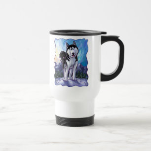 Husky-Geschenke und Zubehör Reisebecher