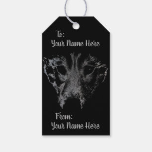 Husky Gift Tags Personalisierte Husky Pup Gift Tag Geschenkanhänger