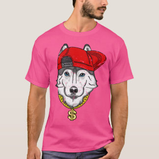 Husky Hip Hop Liebe T-Shirt