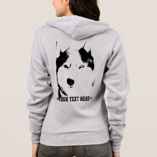Husky Hoodie Shirt Hooded Sweatshirt Hundeshirt