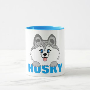 Husky-Hund 11 oz Combo-Tasse Tasse