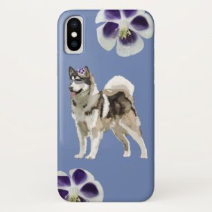 Husky-Hund  Art Apple iPhone X, Barely There Case-Mate iPhone Hülle