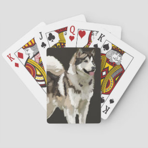 Husky Hund Classic Playing Cards Spielkarten