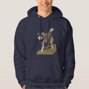 Husky-Hund Hoodie