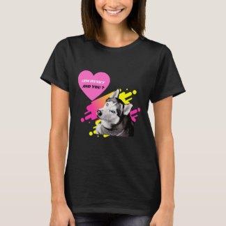 Husky-Hund-Produkt T-Shirt
