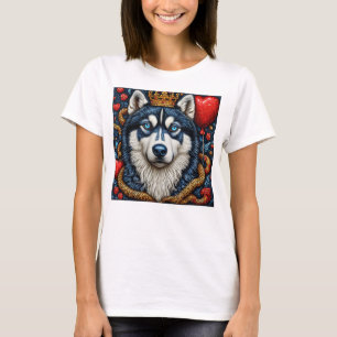 Husky-Hund T-Shirt