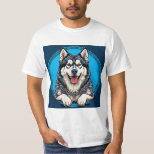 Husky-Hund T-Shirt