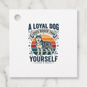 Husky-Hund-Zitat Vintage-Gravur Haustierliebhaber- Geschenkanhänger