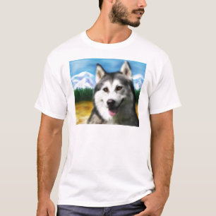 Husky-Hundekunst - Solar T-Shirt