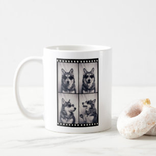 Husky-Hundeporträt Kaffeetasse