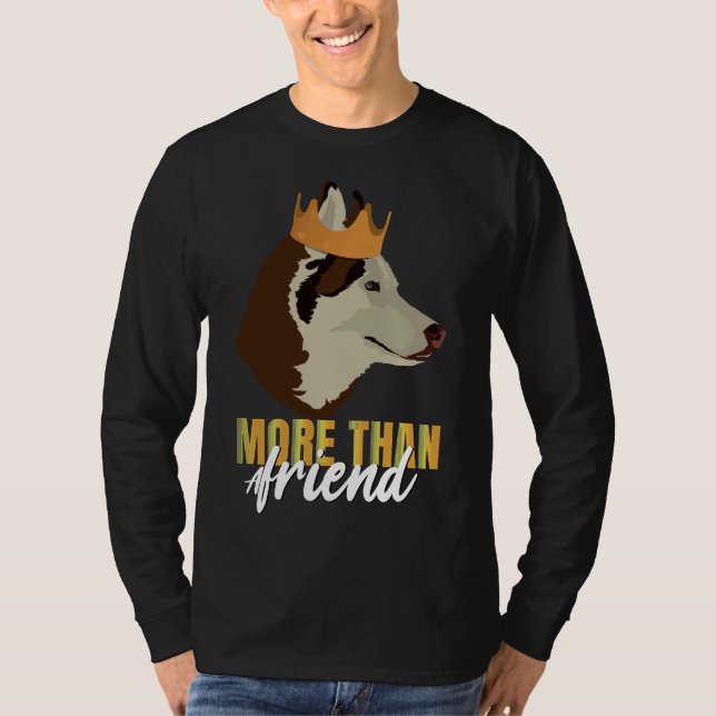 Husky Husky Owner Husky Husky Heartbea Siberi T-Shirt (Vorderseite)