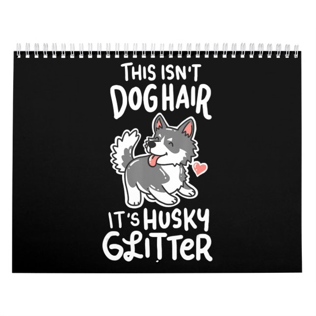 Husky | Husky Siberian Downer Puppy Kalender (Titelbild)