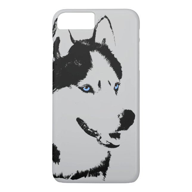 Husky iPhone 7 Fall Sibirische Husky Malamute Hüll Case-Mate iPhone Hülle (Rückseite)