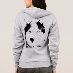 Husky Jacket Women's Sled Dog Personalisiert Jacke Hoodie