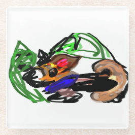 Husky joy glasuntersetzer