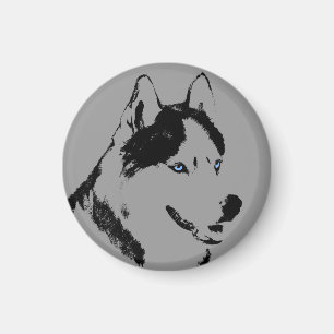 Husky Kühlschrankmagnet Alaskan Sled Dog Magnet /