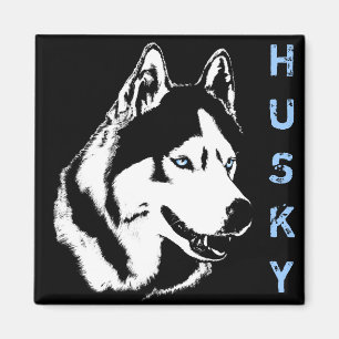 Husky Kühlschrankmagnet Alaskan Sled Dog Magnet / 