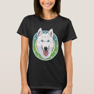Husky Liebe White T-Shirt