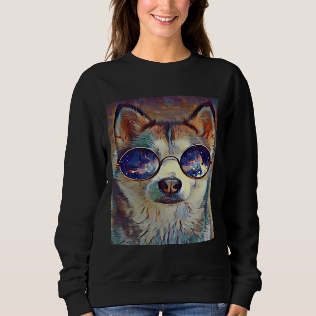 Husky Long Sweatshirt (Vorderseite)