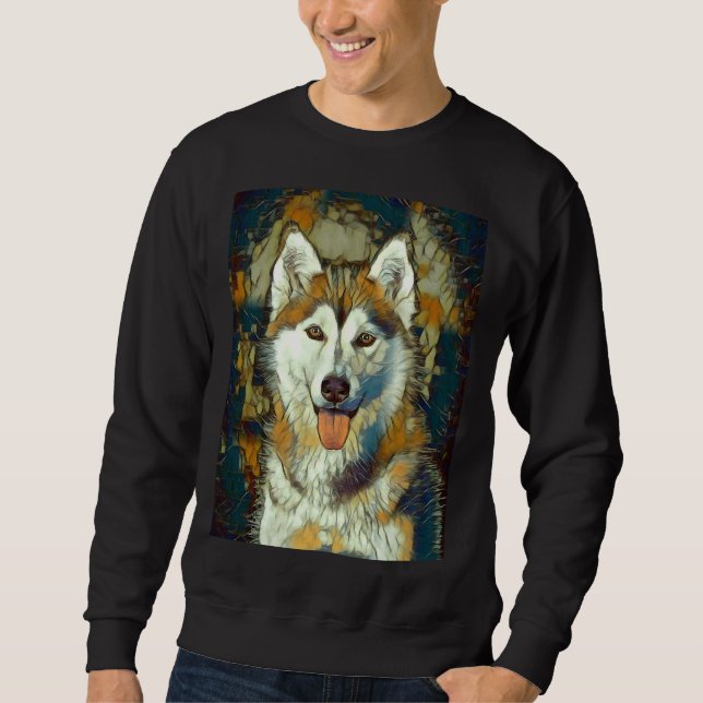 Husky Lover Sweatshirt (Vorderseite)
