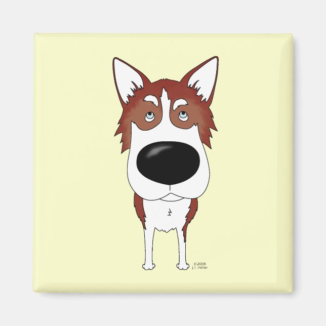 Husky Magnet (Vorne)