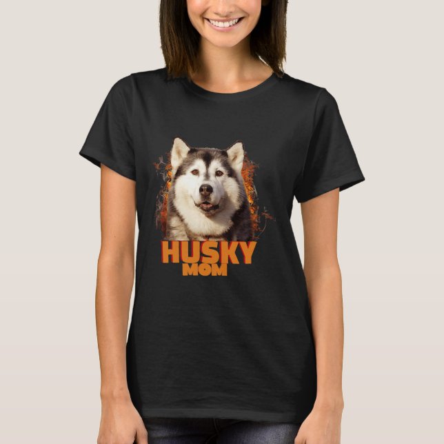 Husky Mama Essential T-Shirt (Vorderseite)