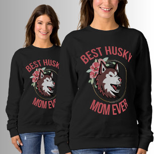 Husky-Mama, Hunde-Mama, Husky-Geschenk Sweatshirt