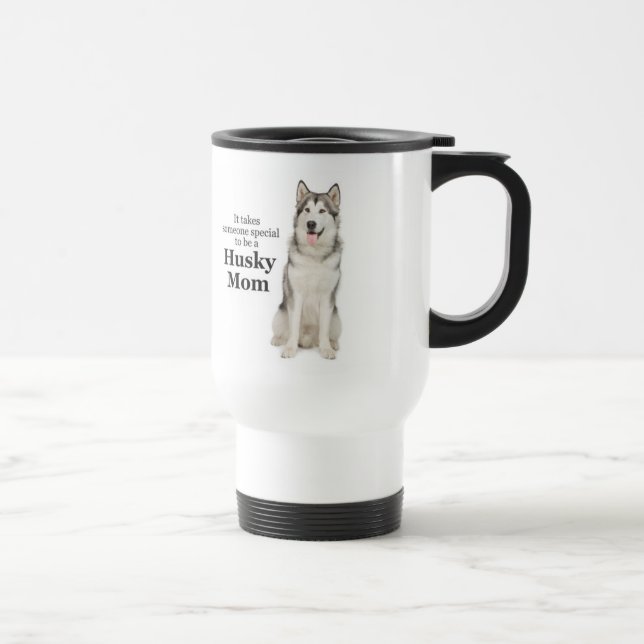 Husky Mama Travel Mug Reisebecher (Rechts)