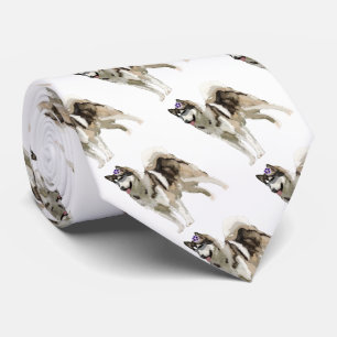 Husky , Meine beste Freundin, die Krawatte Zeichne