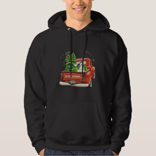 Husky Merry Christmas Hoodie