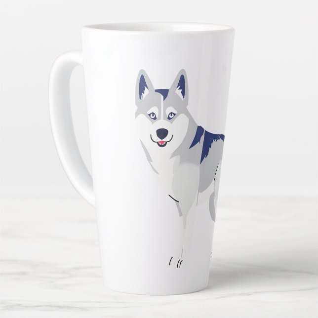 Husky Milchtasse (Linke Ecke)