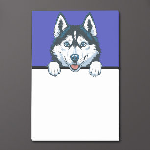 Husky Niedlich Sibirien Husky Welpe Dog Lover Gesc Post-it Klebezettel