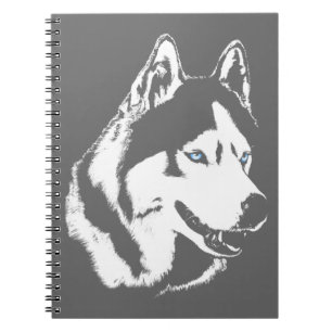 Husky Notebook Siberian Husky Gifts & Books Notizblock