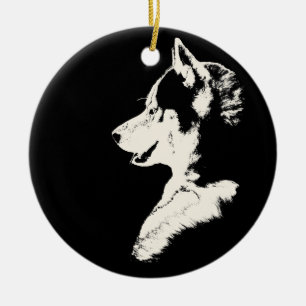 Husky Ornament Malamute Keepake Dog Geschenke
