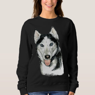 Husky Paint Sweatshirt