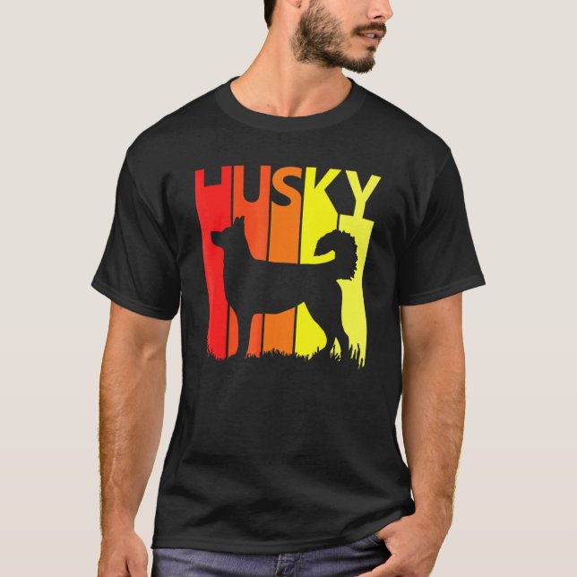 Husky Pajama T-Shirt (Vorderseite)
