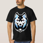 husky personlized wolf  T-Shirt<br><div class="desc">Love dog hacky</div>