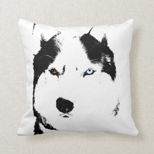 Husky Pillow Siberian Husky Malamute Geschenke Kissen