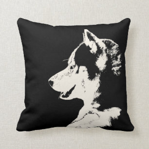 Husky-Pillow-Sibirien-Husky-Malamute-Geschenke Kissen