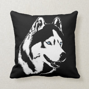 Husky-Pillow-Sibirien-Husky-Malamute-Geschenke Kissen