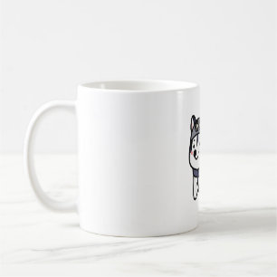Husky Pilot Hund Lover Malamute Kaffeetasse