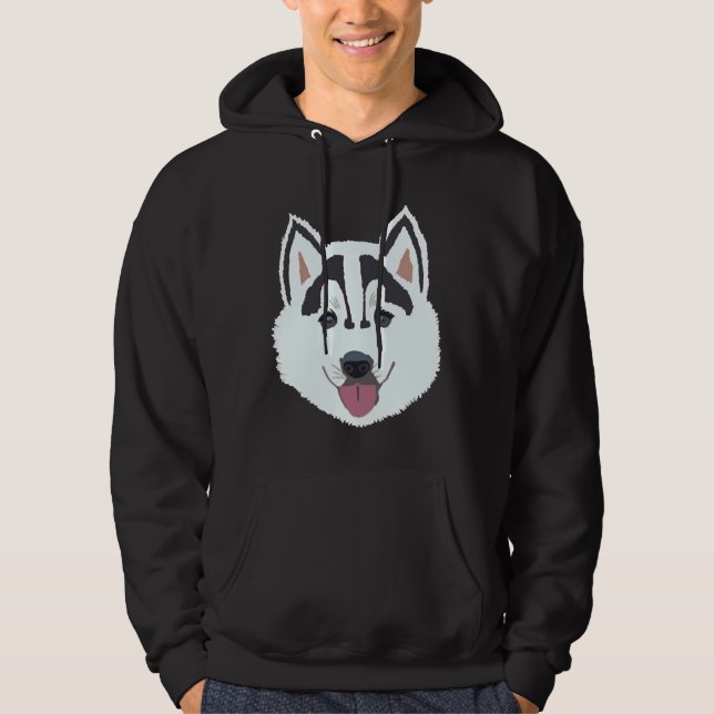 Husky Puppy Hoodie (Vorderseite)